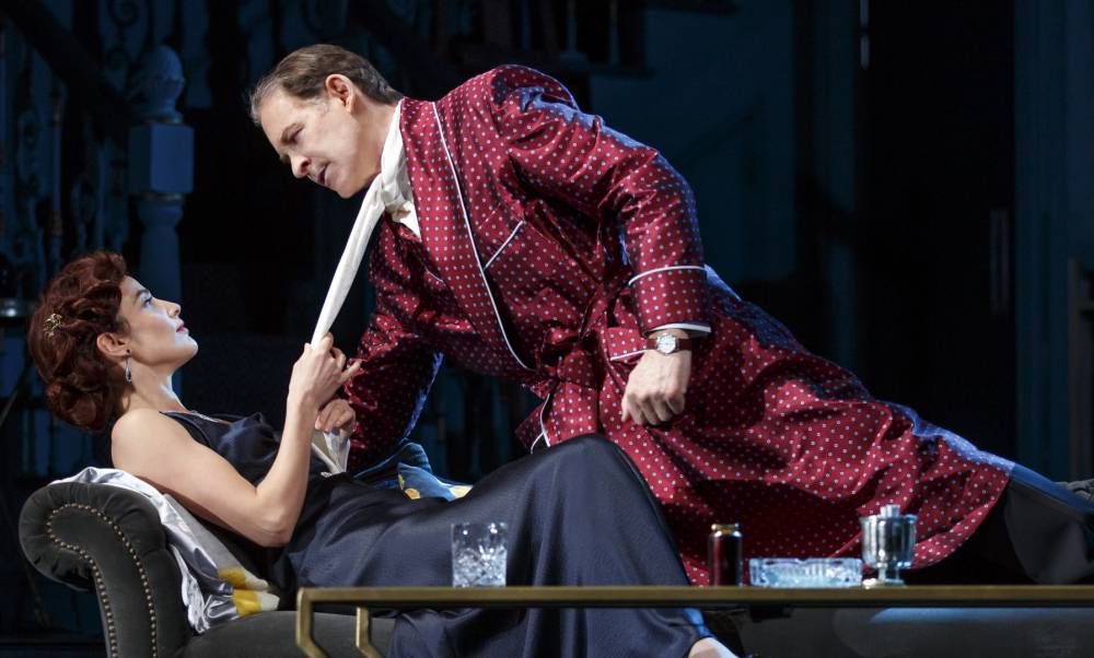 Broadway production of Present Laughter streams tonight! 