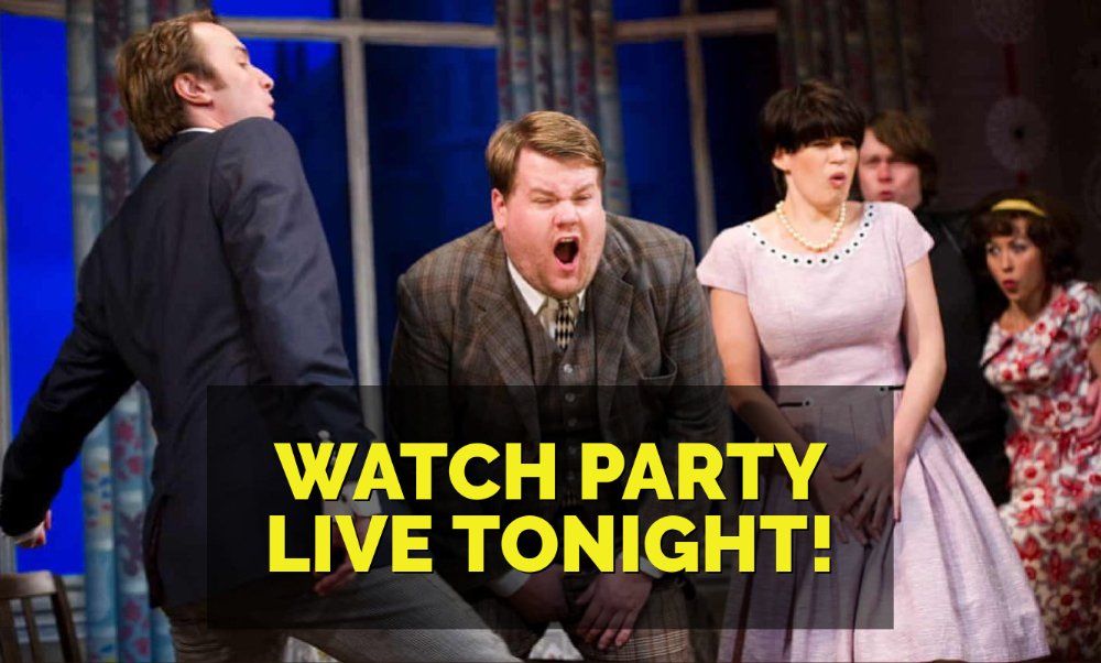 One Man, Two Guvnors streams tonight for free - featuring James Corden!