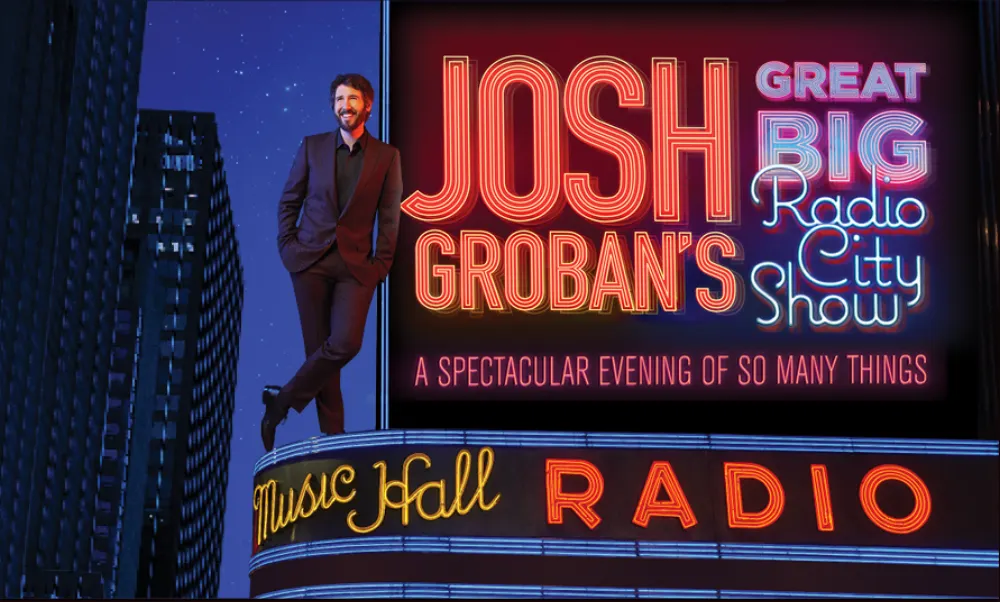 Josh Groban’s Great Big Radio City Show to Stream Free This Month