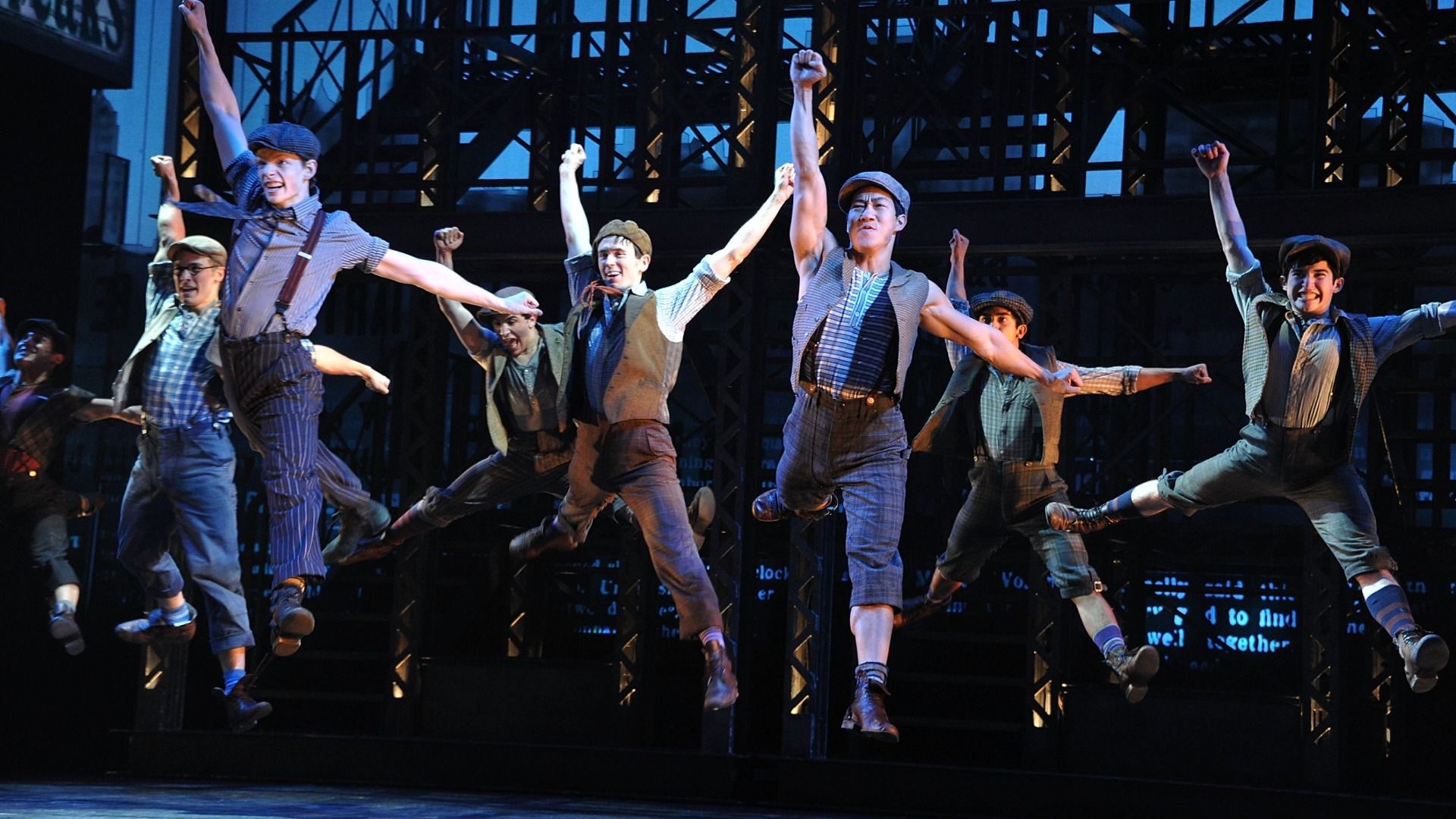 Stream Newsies The Broadway Musical Filmed On Stage